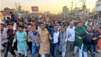 বগুড়া-৬ আসনে তারেক রহমানের জন্য ভোট চেয়ে গণসংযোগ ও পথসভা