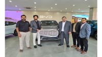 আইপিডিসি’র গাড়ি বহরে যুক্ত হলো বিওয়াইডি সিলায়ন ৬ পিএইচইভি