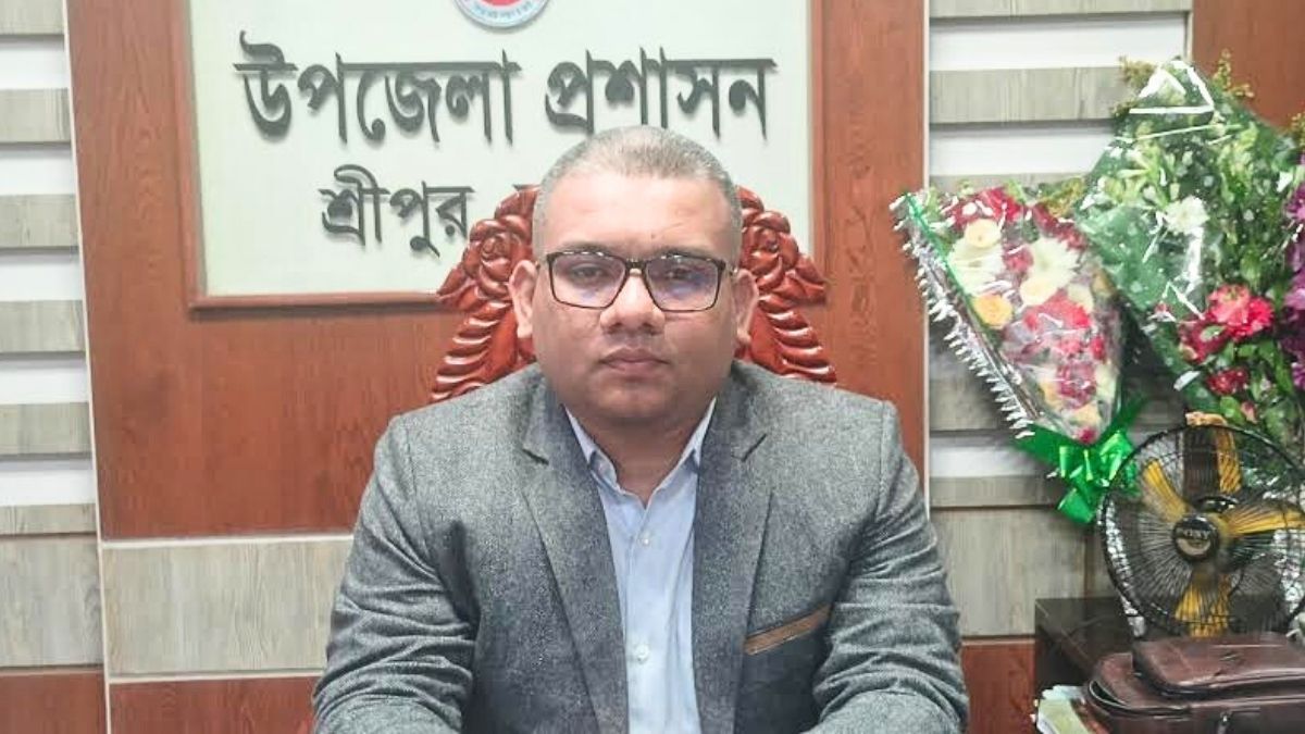 মাগুরার শ্রীপুরে নতুন ইউএনও যোগদান