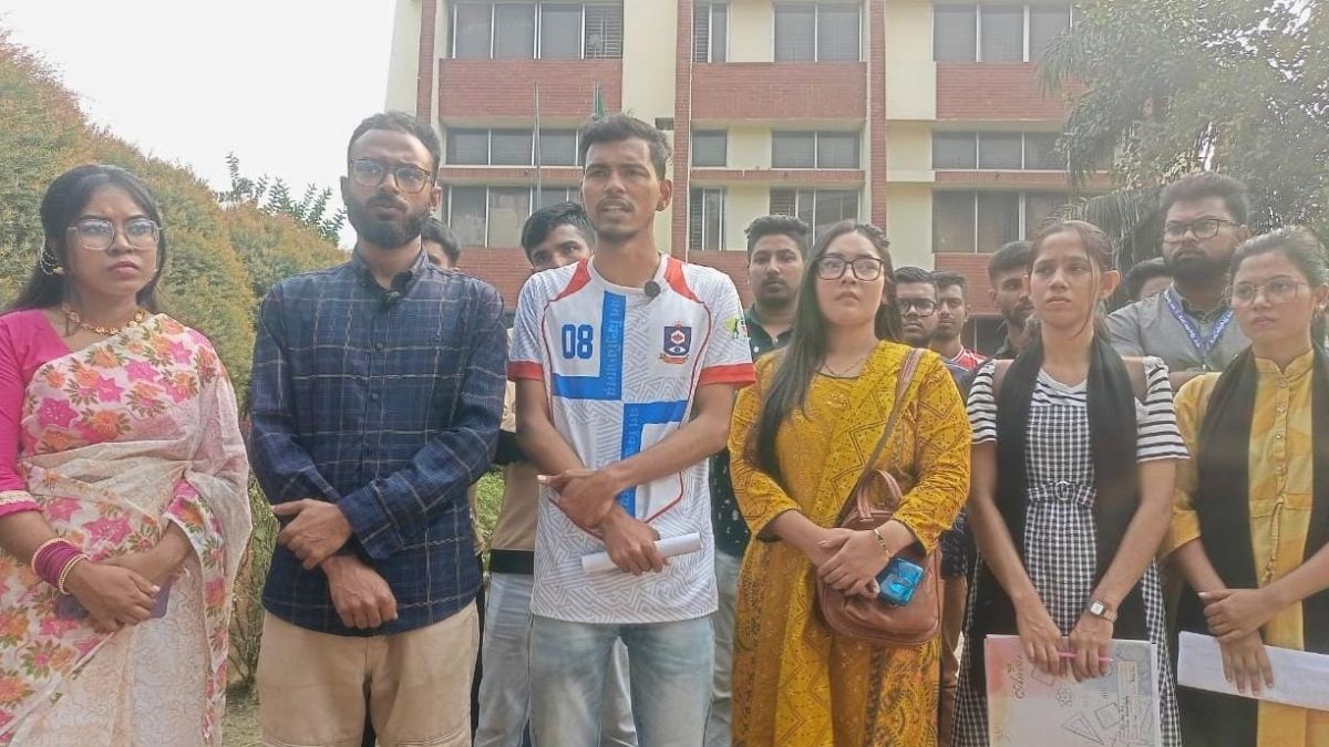 গকসুর কার্যনির্বাহী সদ্যস্যের উপর হামলার ঘটনায় প্রতিবাদ কর্মসূচি