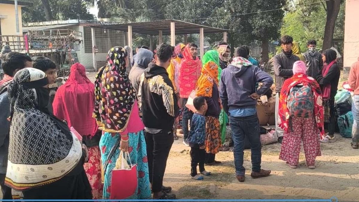 মেহেরপুর সীমান্তে নারী-পুরুষ সহ ৩০ জন শিশুকে পুশইন করেছে বিএসএফ