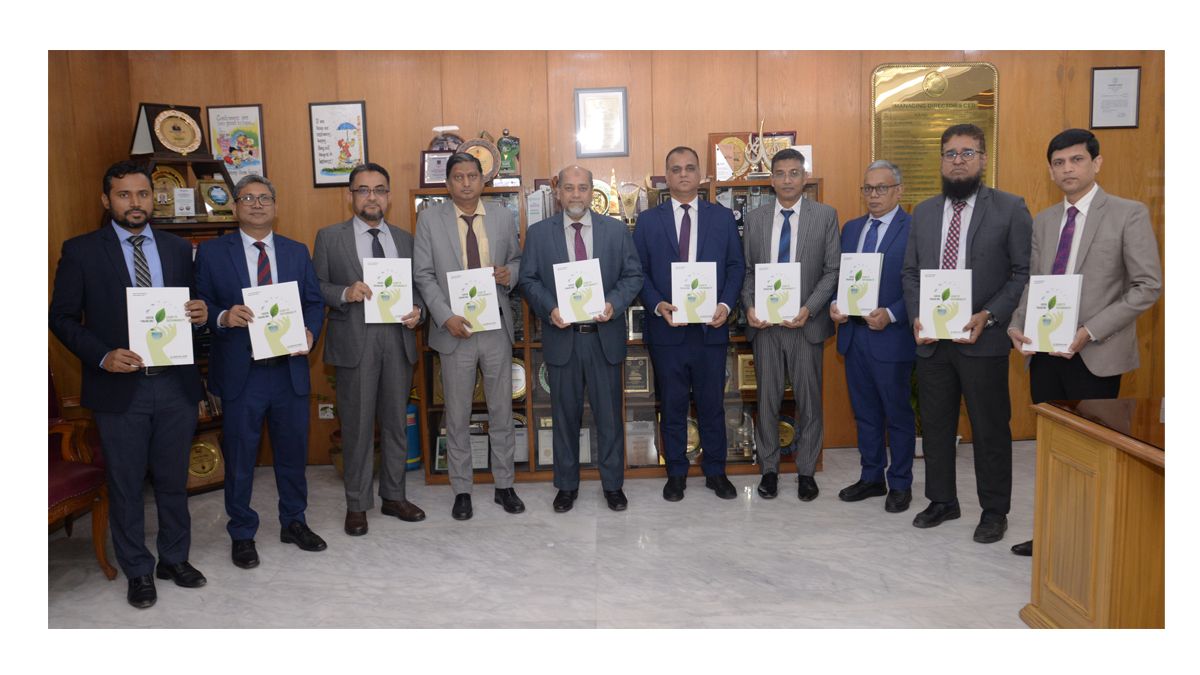 টেকসই উন্নয়ন প্রতিবেদন প্রকাশ করল পূবালী ব্যাংক