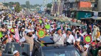 লাকসাম-মনোহরগঞ্জে সেলিম মাহমুদের নেতৃত্বে বিশাল মোটরসাইকেল শোভাযাত্রা