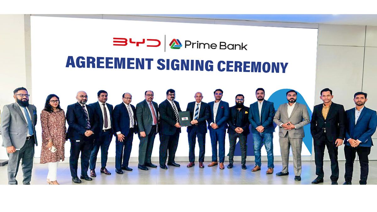 প্রাইম ব্যাংক গ্রাহকদের জন্য বিওয়াইডি গাড়ি কেনায় বিশেষ সুবিধা