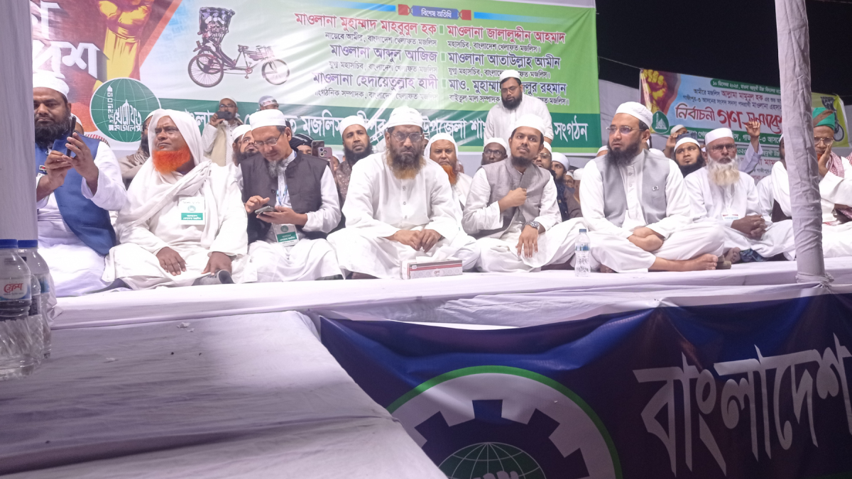 বৈষম্যহীন বাংলাদেশ গড়তে ‘হ্যাঁ’ ভোটের আহ্বান মামুনুল হকের