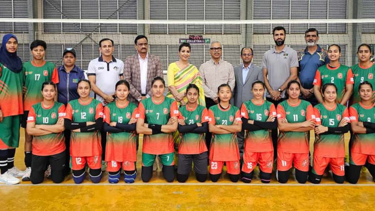 মালদ্বীপে কাভা কাপ ২০২৫-এ অংশ নিতে প্রস্তুত বাংলাদেশ নারী ভলিবল দল