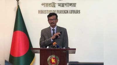 নির্বাচন নিয়ে প্রতিবেশীদের উপদেশ চাই না, ভারতকে পররাষ্ট্র উপদেষ্টা
