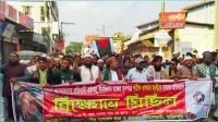 ওসমান হাদি হত্যার প্রতিবাদে বোয়ালমারীতে বিক্ষোভ