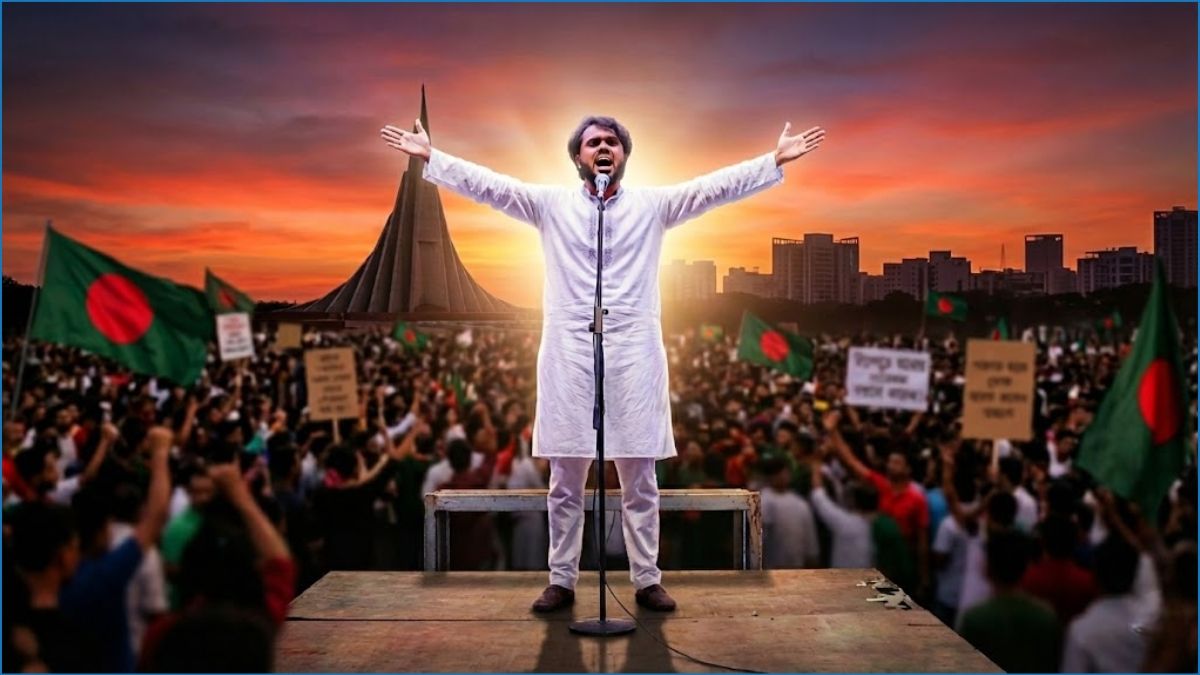 হাসতে হাসতে শহীদ— হাদি