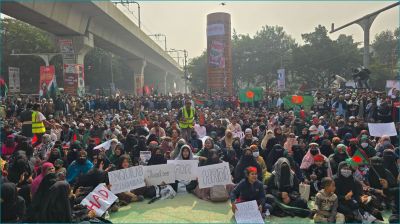 যমুনা ও সংসদ ভবন ঘেরাওয়ের হুঁশিয়ারি ইনকিলাব মঞ্চের