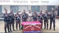 পঞ্চগড় সীমান্তে গরু চোরাকারবারি আটক