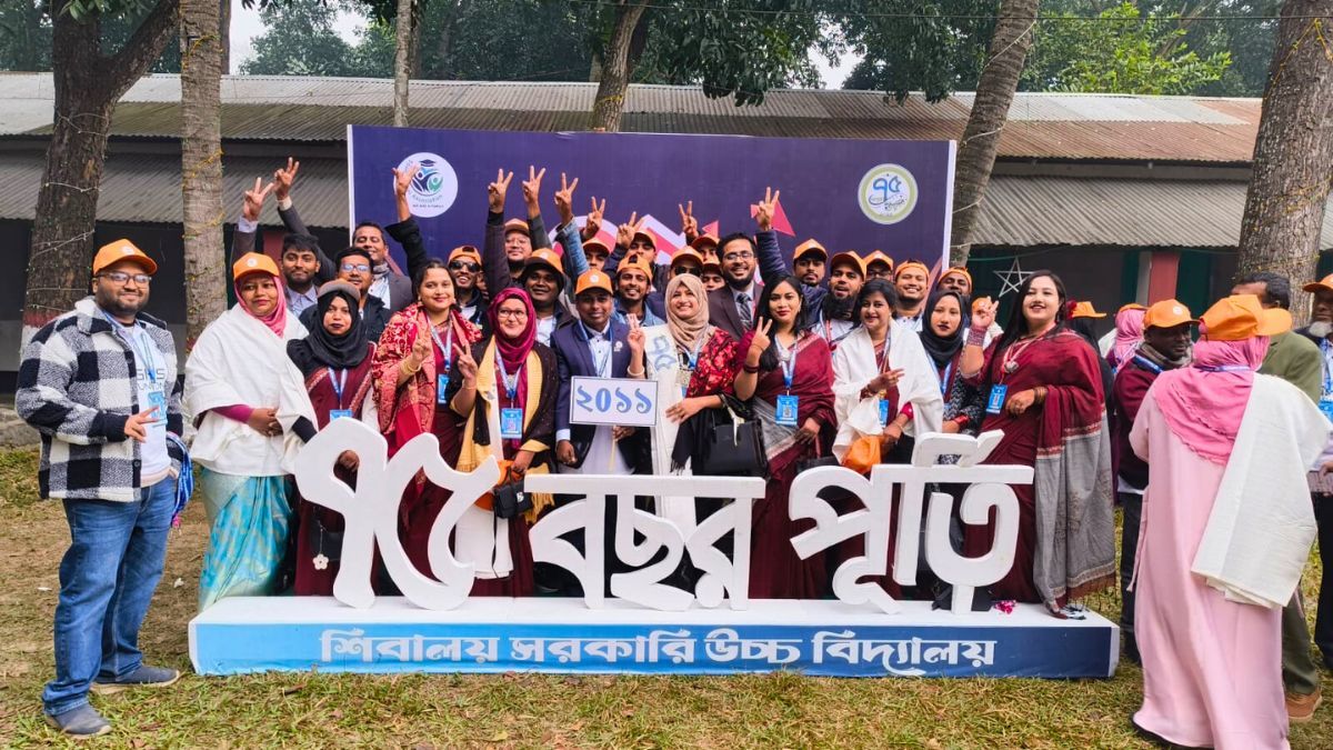 স্মৃতি আর মিলনের উৎসবে শিবালয় সরকারি উচ্চ বিদ্যালয়ের ৭৫ বছর পূর্তি