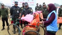 রাজধানীতে শীতার্ত মানুষের পাশে আনসার-ভিডিপি