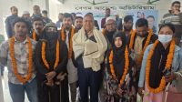 শ্রীপুরে এনসিপি-ইসলামী আন্দোলনের নেতাকর্মীদের বিএনপিতে যোগদান