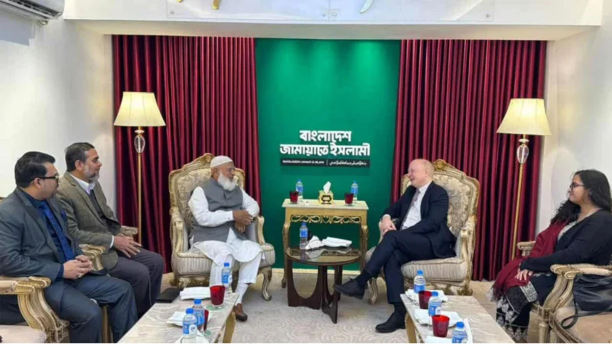সুষ্ঠু নির্বাচনের জন্য জার্মানির সহায়তা চাইলেন জামায়াত আমির