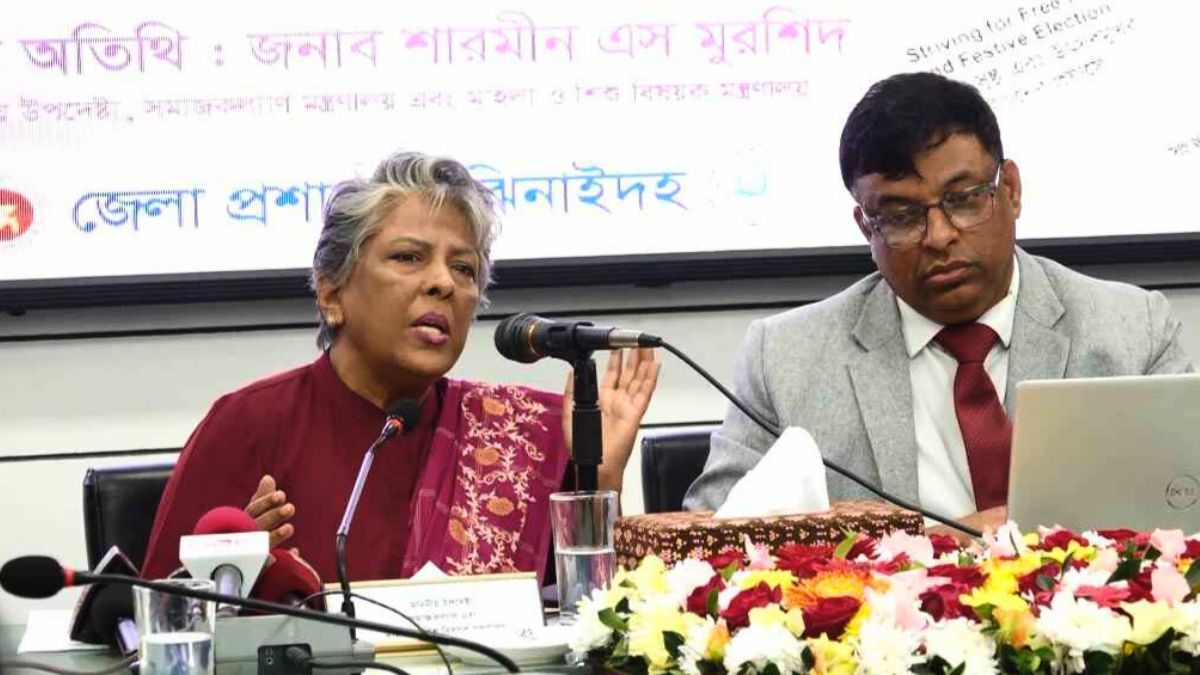 গণভোটে ‘না’ মানে স্বৈরাচারের পক্ষে দাঁড়ানো : উপদেষ্টা শারমিন