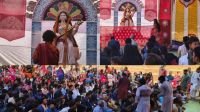 কুমিল্লা বিশ্ববিদ্যালয়ে নানা আয়োজনে সরস্বতী পূজা উদযাপন