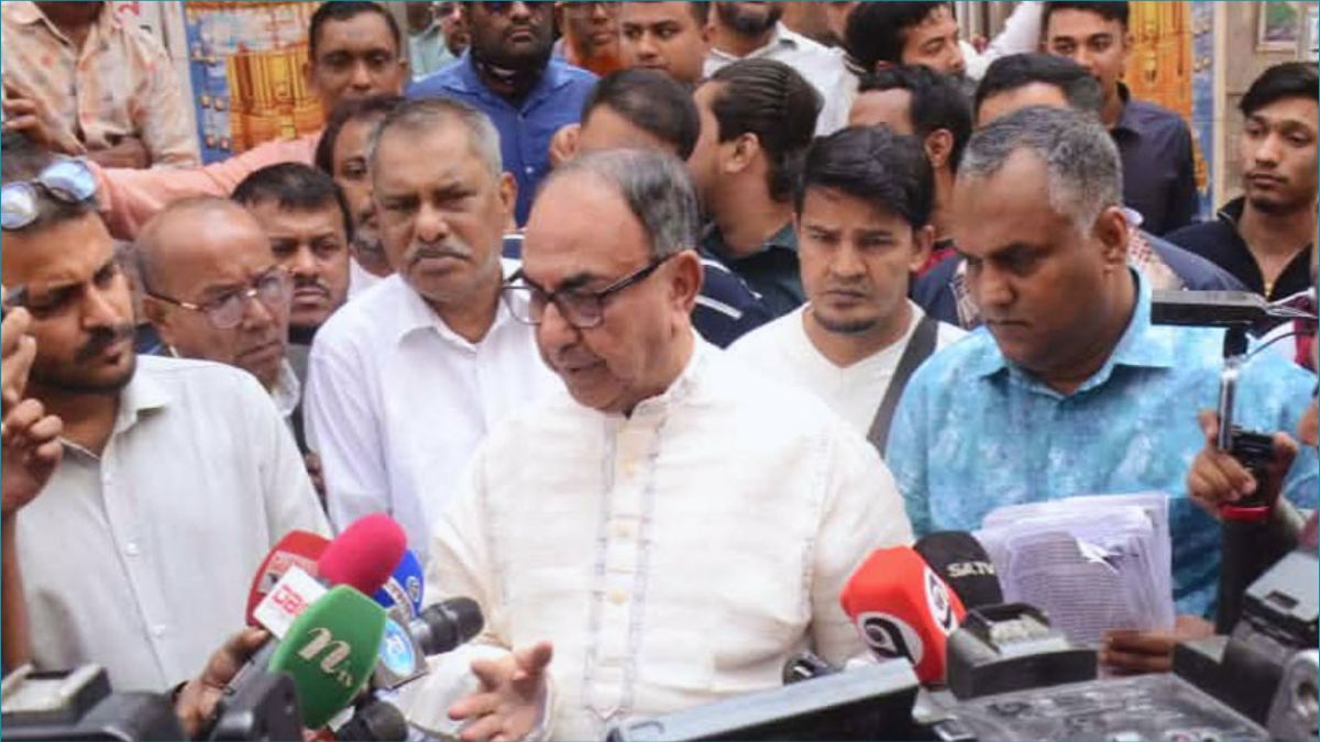 চা খাওয়ার দাওয়াত দিয়েছি, এটাও নাকি হুমকি : মির্জা আব্বাস