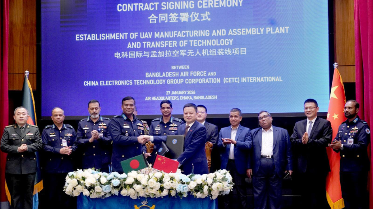 বাংলাদেশেই তৈরি হবে ড্রোন, চীনের সঙ্গে চুক্তি