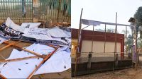 ঠাকুরগাঁওয়ে নির্বাচনী বিলবোর্ড ভাঙচুরের অভিযোগ