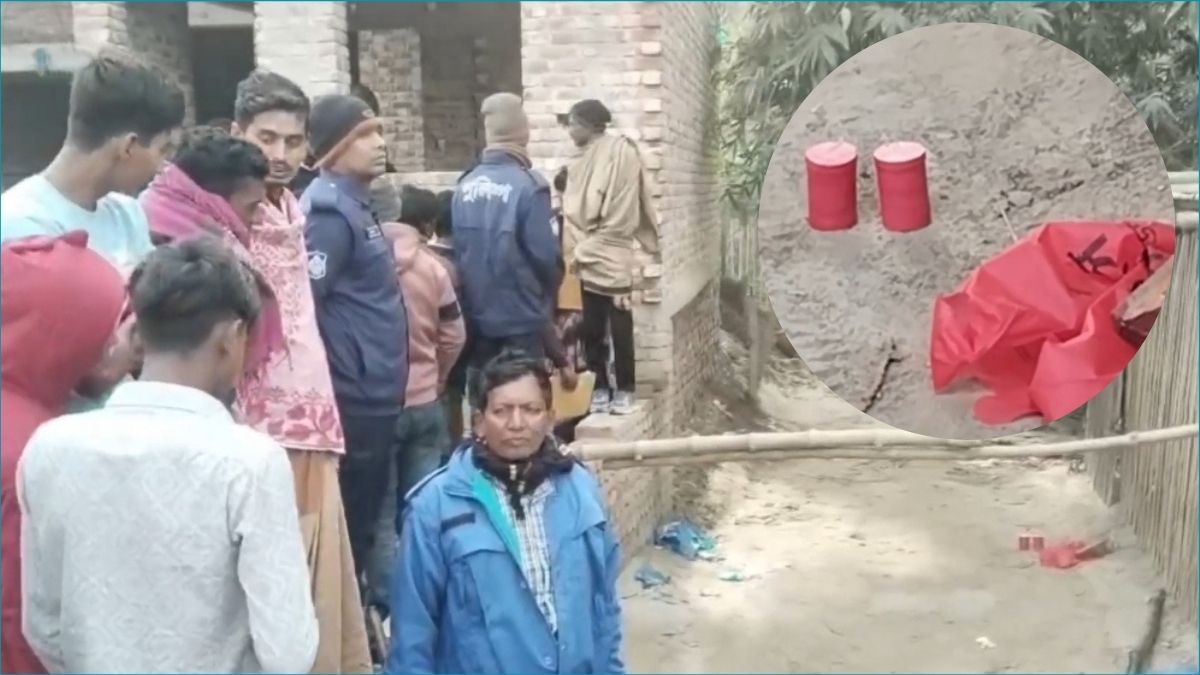 প্রবাসীর বাড়িতে চাঁদার দাবিতে বোমা ও চিরকুট রেখে হুমকি