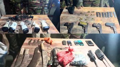 যশোরে যৌথ বাহিনীর অভিযানে ১০ গ্রেনেডসহ অস্ত্র উদ্ধার