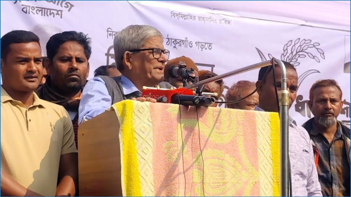 হামলা-মামলার মধ্যে ১৫ বছর লড়াই করেছি : মির্জা ফখরুল