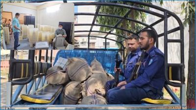 বান্দরবানের দুর্গম এলাকাসহ ৭ উপজেলায় পাঠানো হলো নির্বাচনী সরঞ্জাম