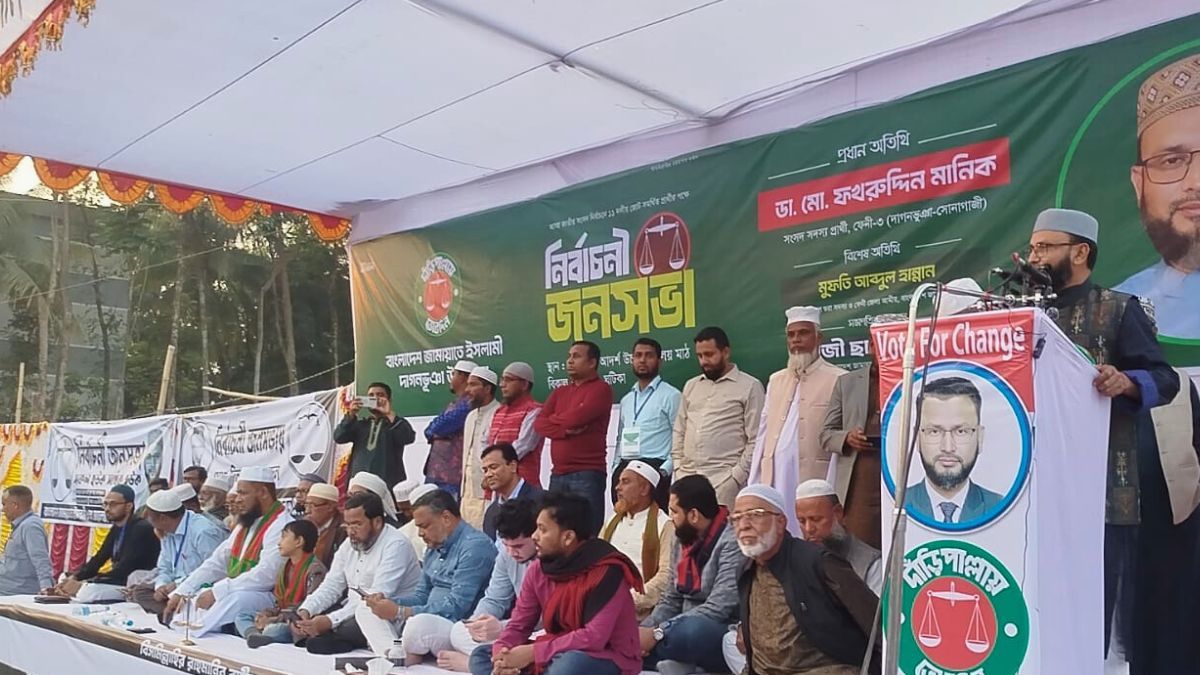 ‘দাঁড়িপাল্লা বিজয়ী হলে সন্ত্রাস-চাঁদাবাজি বন্ধ হবে’