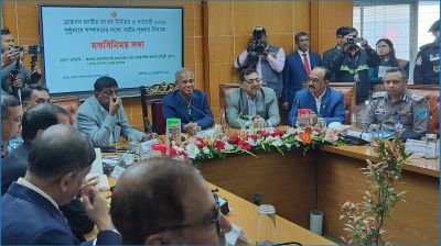 ভোটের দিন বিশৃঙ্খলা বরদাশত করা হবে না : স্বরাষ্ট্র উপদেষ্টা