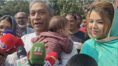 ভোট দিয়ে যা বললেন বিএনপির প্রার্থী রিয়াজুল হান্নান