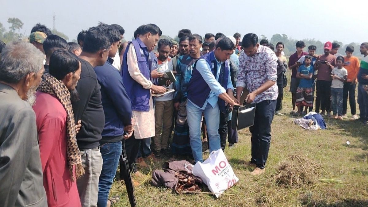 নড়াইলে রেল ব্রিজের পাশের বিল থেকে মরদেহ উদ্ধার