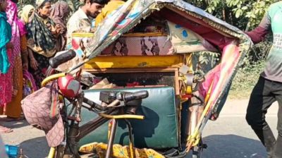 সিরাজগঞ্জে বাসচাপায় গৃহবধূ নিহত