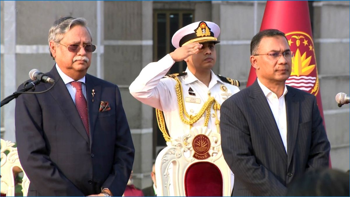 একাই ৩ সরকারকে শপথ পড়ালেন রাষ্ট্রপতি সাহাবুদ্দিন