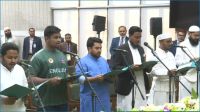 শপথ নিলেন এনসিপির সংসদ সদস্যরা