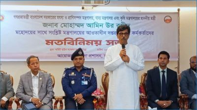 নদীর মাটি কাটার বিরুদ্ধে কঠোর হুঁশিয়ারি মন্ত্রীর