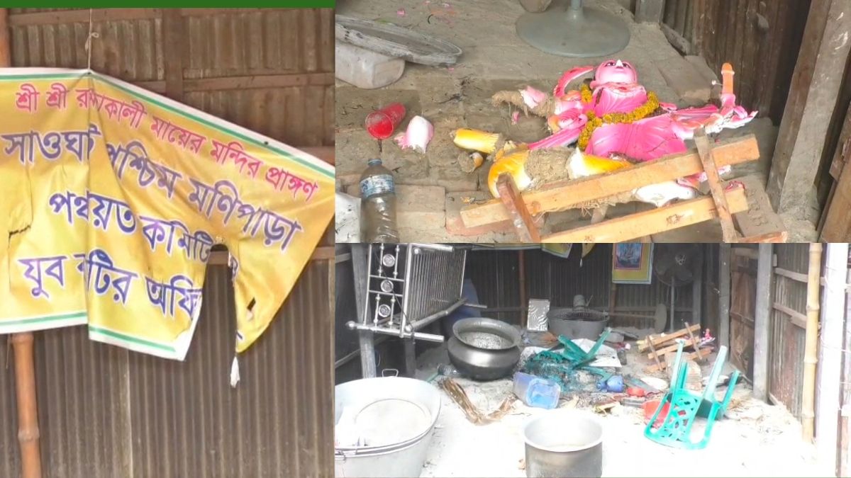 রূপগঞ্জে মন্দিরে হামলা, ভাঙচুর ও অগ্নিসংযোগ