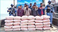 মিয়ানমারে পাচারকালে সিমেন্টসহ আটক ৮