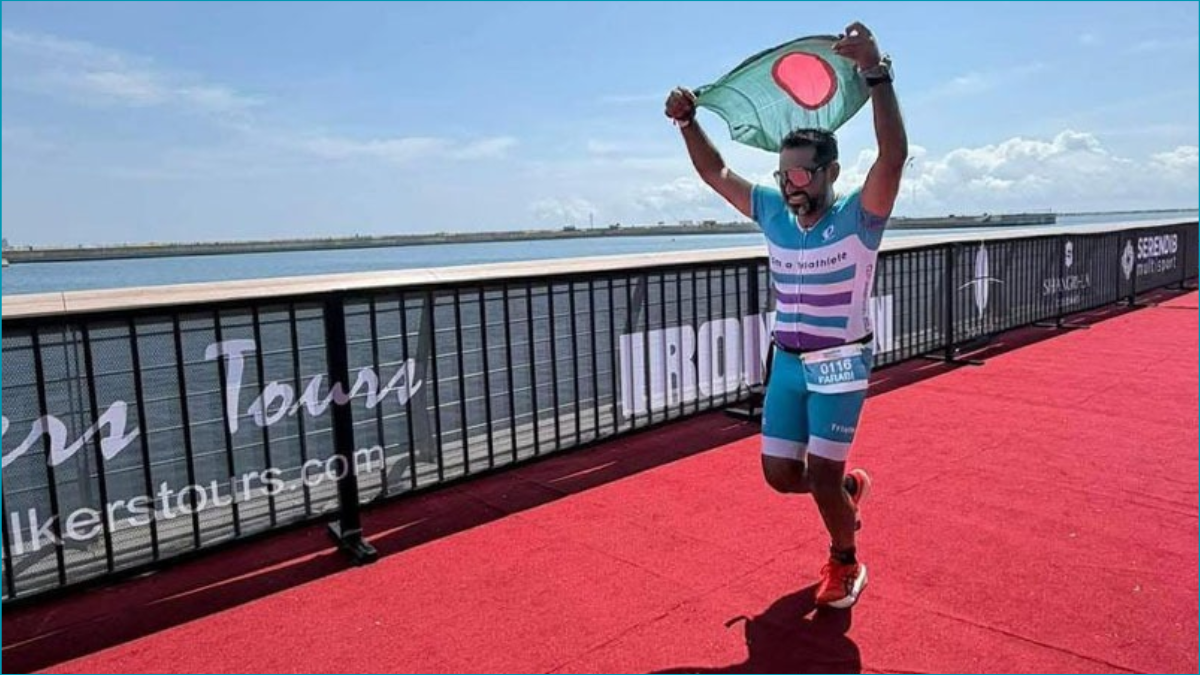 ৬ ঘণ্টা ২০ মিনিটে আইরনম্যান ৭০.৩ সম্পন্ন করলেন গ্রামীণফোন কর্মকর্তা ফারাবি