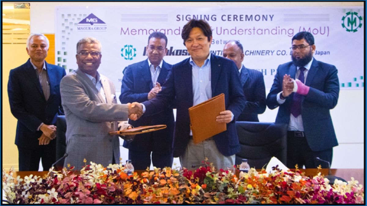 মনোস্পুল বাংলাদেশ পিএলসির সঙ্গে জাপানের মিয়াকুশি প্রিন্টিং মেশিনারি কোম্পানির চুক্তি স্বাক্ষর