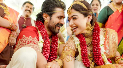 অবশেষে বিয়ের পিঁড়িতে বিজয়-রাশমিকা