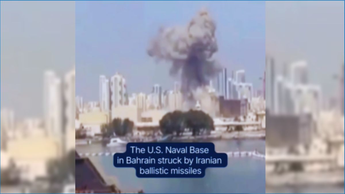 বাহরাইনে মার্কিন নৌবহরের সদর দপ্তরে ক্ষেপণাস্ত্র হামলা