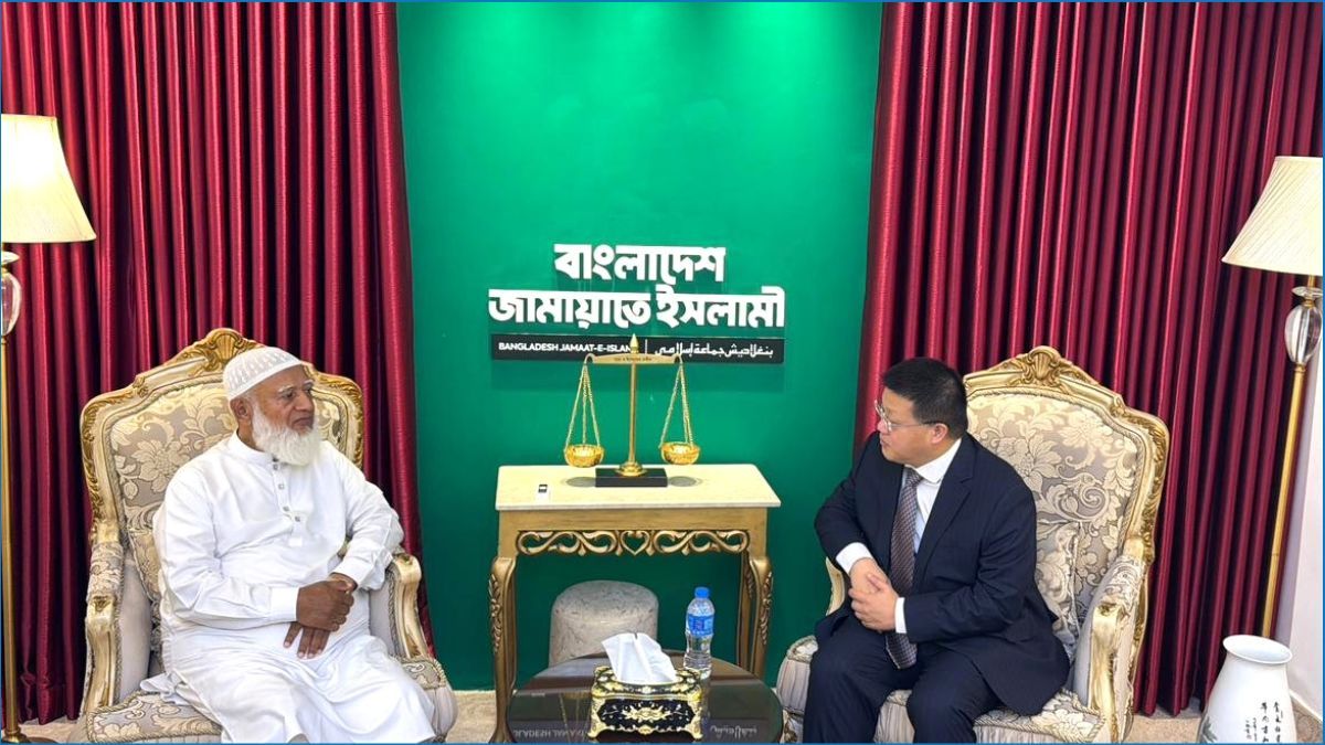 জামায়াত আমিরের সঙ্গে চীনের রাষ্ট্রদূতের সাক্ষাৎ