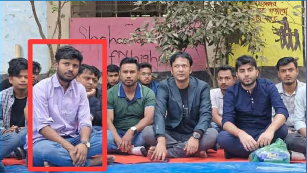 বাংলাদেশের খবর’র সাংবাদিকের ওপর প্রকাশ্যে ছাত্রদল নেতা জয়ের হামলা