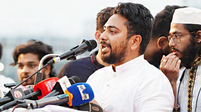 এই সরকার কোনো নিয়মতান্ত্রিক প্রক্রিয়ার মধ্য দিয়ে আসেনি : নাহিদ ইসলাম