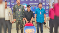 শাহজালাল বিমানবন্দরে ৪ হাজার ৩৬৪ পিস ইয়াবাসহ যাত্রী আটক