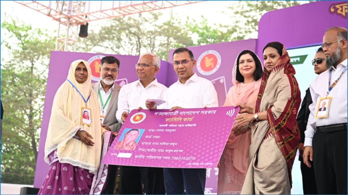 দেশব্যাপী ‘ফ্যামিলি কার্ড’ উদ্বোধন প্রধানমন্ত্রীর