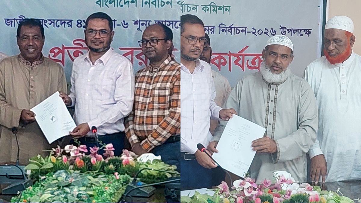 প্রতীক বরাদ্দের মাধ্যমে বগুড়া-৬ উপনির্বাচনে শুরু হলো ভোটের লড়াই