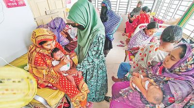 হামের প্রাদুর্ভাবে বাড়ছে মৃত্যু