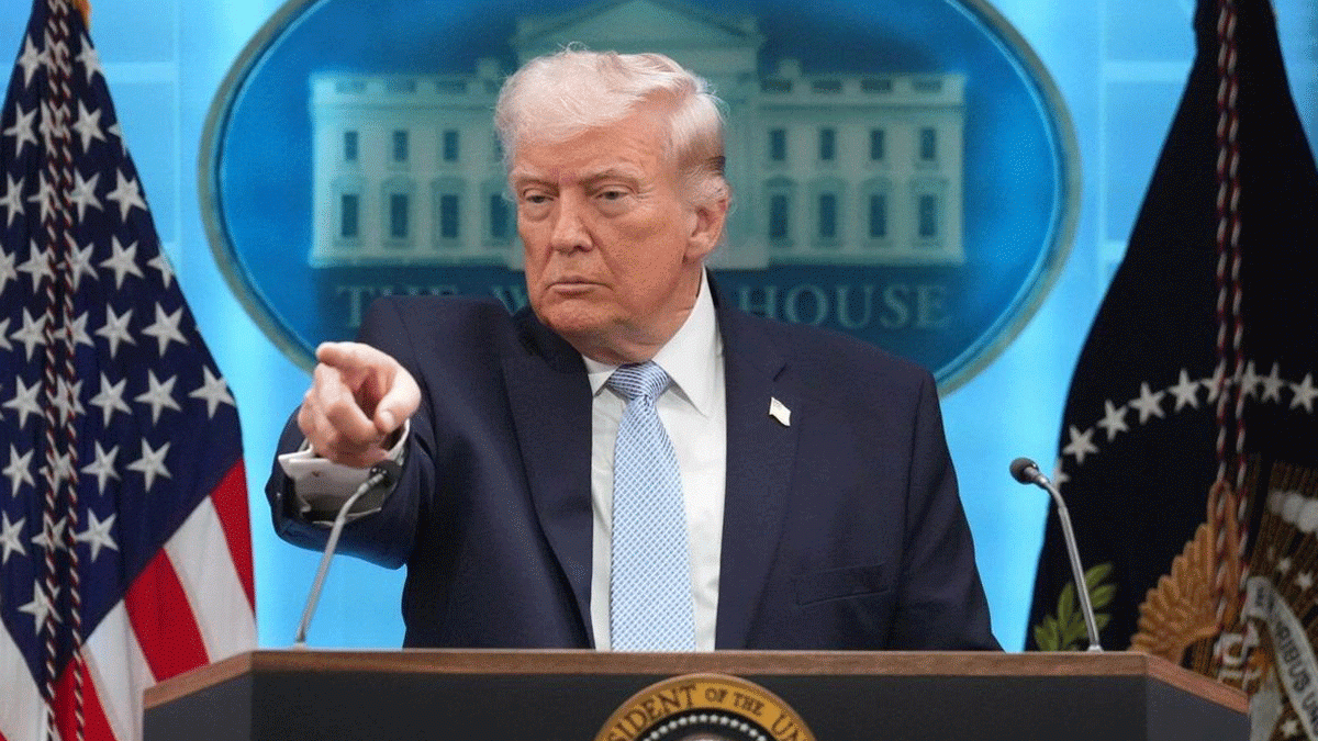 এক রাতেই ইরানকে নিশ্চিহ্ন করার হুমকি ট্রাম্পের